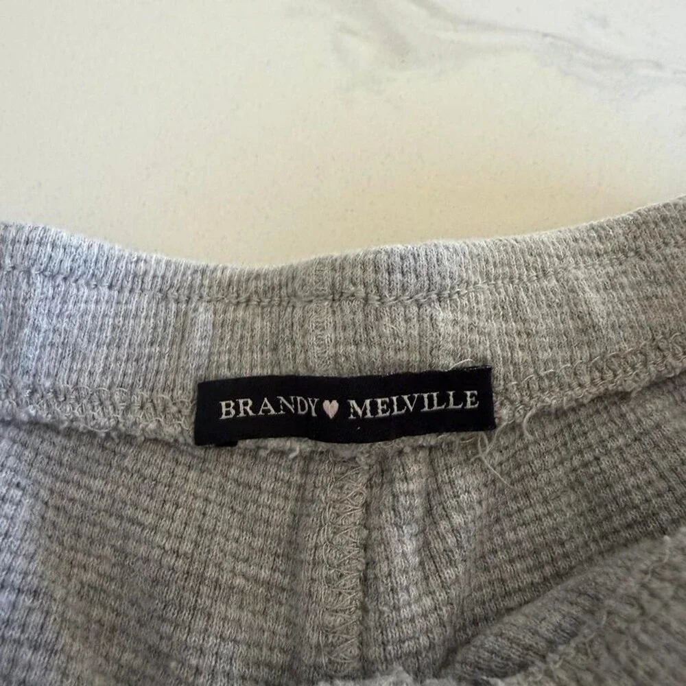 Brandy Melville Women's Grey Shorts